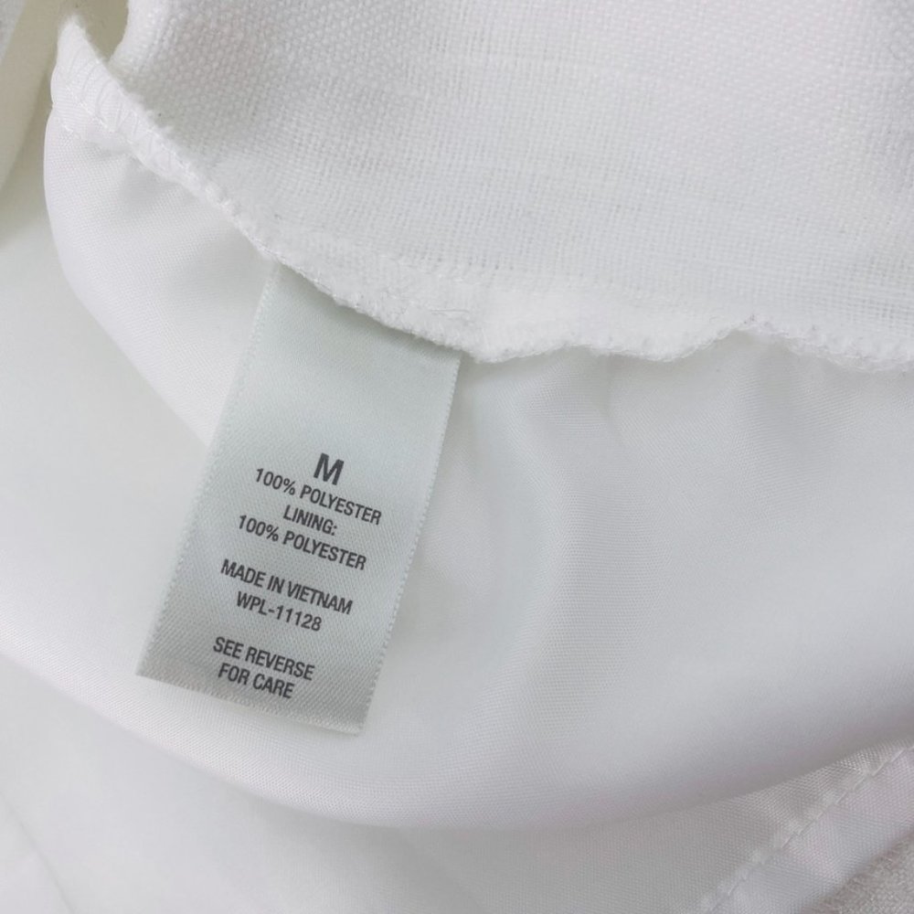 Dress Barn Textured White with Sheen Blazer - Picture 4 of 8